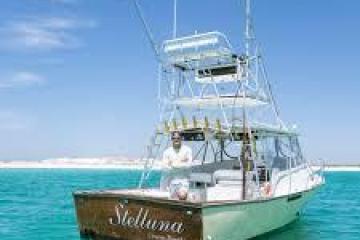 Stelluna boat and fisherman