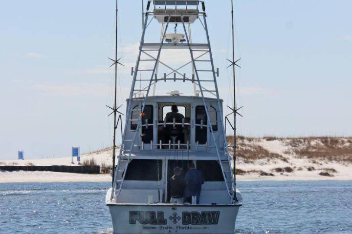 double decker boat with people