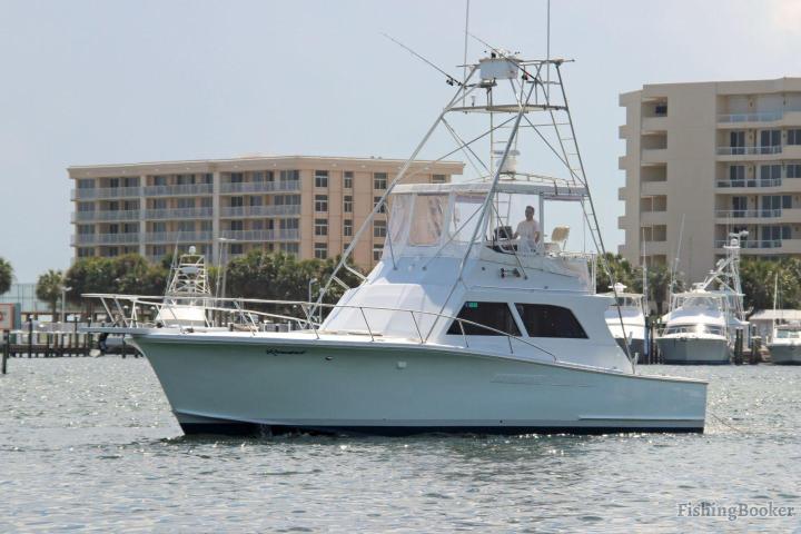 boat with captain cruising